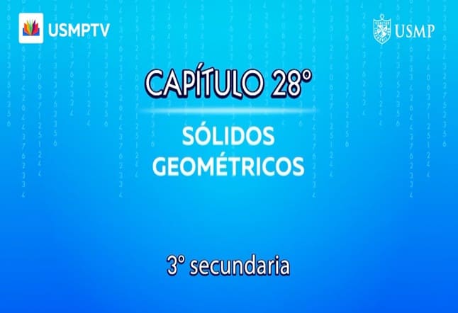 Capítulo N. ° 28 - Sólidos Geométricos